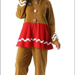 Womens Gingerbread Onesies